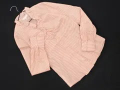新品 BUONA GIORNATA ボナジョルナータ ストライプ ブラウス シャツ sizeS/オレンジ ■◇ レディースのサムネイル