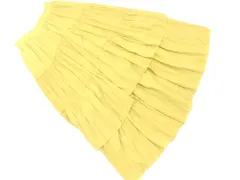 Rope Picnic ロペピクニック ティアード ロング スカート size38/黄 ■◇ レディース