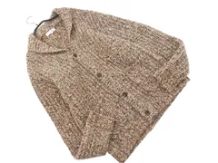 UNITED ARROWS BLUE LABEL ユナイテッドアローズブルーレーベル ウール100% カーディガン sizeL/ブラウン ◇■ メンズ