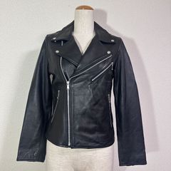 ダーマコレクション ラムスキン ダブルライダースジャケット