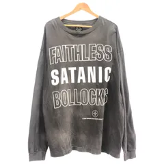SAINT Mxxxxxx (セントマイケル) FS BOLLOCKS LS TEE ブラック XXXL