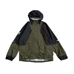 THE NORTH FACE(ザ・ノースフェイス) × UNDERCOVER(アンダーカバー) SOUKUU Hike Mountain Shell Jacket / マウンテンライトジャケット ブラック×カーキ L 美品