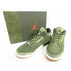 NIKE ナイキ AIR JORDAN 3 RETRO　MDEIUM OLIVE　DN3707-202 サイズ：30.0cm ▼SH8384