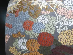 a2504-81 袋帯 美品 正絹 着物