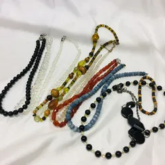 S【ヴィンテージ】ストーンアクセサリー セット ネックレス レディースアクセサリー 天然石