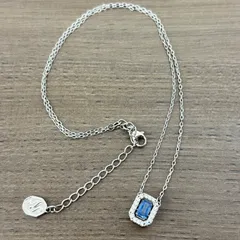 ◼︎ 新品未使用品 SWAROVSKI（スワロフスキー）Millenia（ミレニア）ネックレス  ブルーストーン シルバー ペンダント