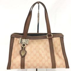 グッチ ミニボストン ハンドバッグ ドゥケッサ GGクリスタル リボン 総