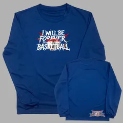 新品 バスケ ロンT ネイビー ドライ 長袖 バスケットボール メンズ レディース キッズ ジュニア ミニバス ロングスリーブTシャツ サイズ 140 150 SS S M L LL 紺 iwillbe