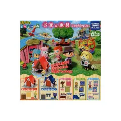 どうぶつの森 ゴーレム ジップ フィギュア 赤い家 青い家 チョコエッグ 5種 まとめ