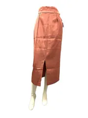 【中古】BEAUTY&YOUTH UNITED ARROW　ビューティ&ユース　ユナイテッドアローズ　ピンクスカート　Sサイズ　サテン地＿S02＿セルモアから出品＿s-0273-r02