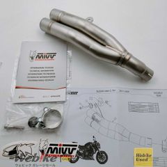 MIVV X-M1スリップオンマフラー チタン 取り付けキット付き - メルカリ