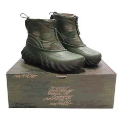 新品同様 CROCS クロックス x FL フューチュララボラトリーズ ECHO BOOTS 210885-309 FUTURA LABORATORIES エコーブーツ シューズ アーミーグリーン サイズUS10(28.0cm) Febkのサムネイル