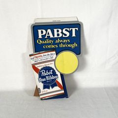 希少品！ Pabst Blue Ribbon パブストブルーリボン ポスター広告 希少品！ Pabst Blue Ribbon パブストブルーリボン ポスター広告