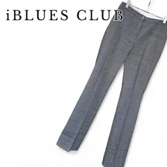 i BLUES CLUB イブルース グレー レディース パンツ スラックス ワークパンツ スーツ 【サイズ40】Mサイズ相当 228KJ