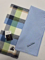 【新品】Brooks Brothers メンズハンカチ & タオルハンカチ セット