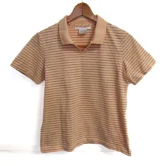 ナイキゴルフ ポロシャツ 半袖 ドライフィット ゴルフウエア トップス レディース Sサイズ ベージュ NIKE GOLF 【中古】