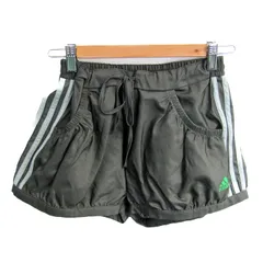 アディダス ショートパンツ ランニングパンツ クライマライト スポーツウエア ボトムス レディース Mサイズ グレー adidas 【中古】