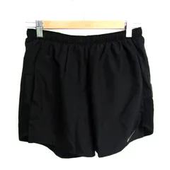 ナイキ ショートパンツ ランニングパンツ ドライフィット スポーツウエア ボトムス 黒 レディース Mサイズ ブラック NIKE 【中古】