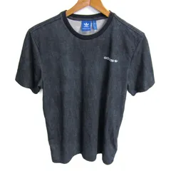 アディダスオリジナルス 半袖Ｔシャツ ロゴT スポーツウエア トップス レディース Mサイズ グレー adidas Originals 【中古】