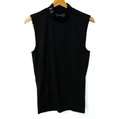 アンダーアーマー タンクトップ ヒートギア インナー スポーツウエア トップス メンズ LGサイズ ブラック UNDER ARMOUR