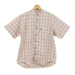 クロコダイル 半袖シャツ コットン100% ブランド トップス メンズ Mサイズ ベージュ CROCODILE 【中古】のサムネイル