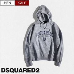 藤ヶ谷氏着8.7万DSQUARED2ディースクエアードロゴスウェットパーカーXL 