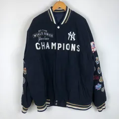 【中古品】 JH DESIGN ジェイエイチデザイン NEW YORK YANKEES CHAMPIONS REVERSIBLE WOOL JACKET チャンピオン リバーシブル ウールジャケット アウター 【147-260216-yo-20-tei】