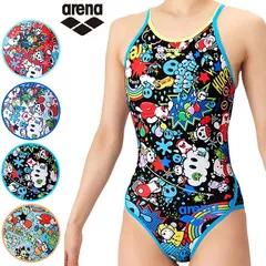 arena  練習用水着 レディース AS6SWM26L アリーナくん タフスーツ ワンピース オープンバック アリーナ 水泳