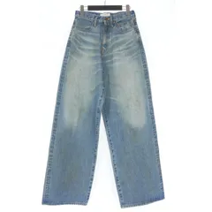 シュガーヒル SUGARHILL 25AW FADED MODERN DENIM PANTS WIDE CUT フェード加工 ワイドデニムパンツ ジーンズ 28 フェードインディゴ 25330402
