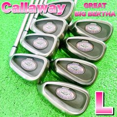 Callaway BIG BERTHA レディース アイアンセット L - メルカリ