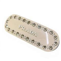 PRADA ブレックス ヘアクリップ ピンク - メルカリ
