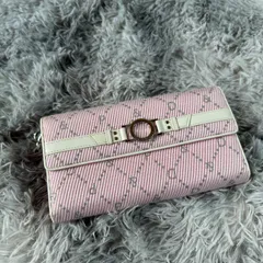 美品　Pinky&dianne 長財布 ピンク 　YS26B-088