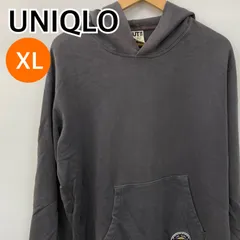 UNIQLO ユニクロ トップス 長袖 スウェット パーカー グレー レディース XLサイズ 【CT2564】
