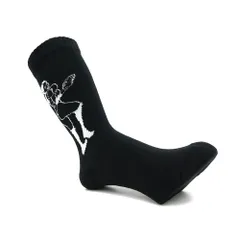 WHIMSY SOCKS ウィムジー ソックス 靴下 COLLEEN BLACK　スケートボード スケボーのサムネイル