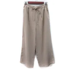 チャオパニック ティピー CIAOPANIC TYPY ワイドパンツ ハイウエスト M ベージュ /YI