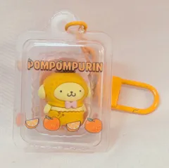 サンリオ フルーツデザイン シークレットキーホルダー ポムポムプリン (オレンジ) 2025年
