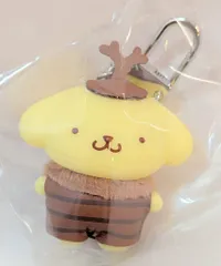 サンリオ ちびっとも～むしさん シークレットキーホルダー ポムポムプリン(かぶとむし)