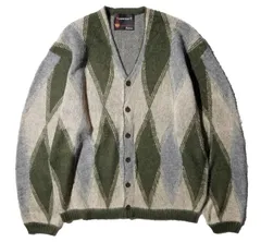 TOWNCRAFT｜タウンクラフト VINTAGE PATTERN SHAGGY CARDIGAN ヴィンテージ パターン シャギー ニットカーディガン