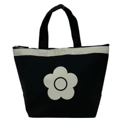MARY QUANT(マリークワント) トートバッグ - 黒×白