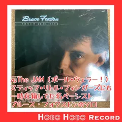 ◇洋楽　【Bruce Foxton】 「Touch Sensitive」1984年リリース　ポール・ウェラーが率いたThe JAMのベーシスト、ブルース・フォクストン　初のソロアルバム　全英TOP30入シングル「Freak」含む全10曲