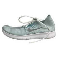 NIKE(ナイキ) スニーカー cm24.5 レディース フリーラン フライニット 880844-012 ライトブルー インソール取外し可