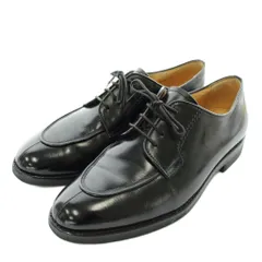 バーバリーズ Burberrys ビジネスシューズ ドレス 革靴 レザー Uチップ 5.5 25.5cm 黒 ブラック /XZ ■GY18