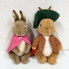 【098-a】PETER RABBIT　ピーターラビット　ぬいぐるみ　2点セットのサムネイル