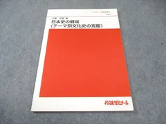 代々木ゼミナール　代ゼミ 日本史の戦場(テーマ別文化史の克服) 書き込みなし 2012 夏期 土屋文明 005s0D