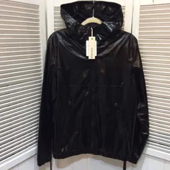 未使用☆DIESEL ディーゼル 合成皮革 フード付きジャケット ジュニア サイズ14 ブラック