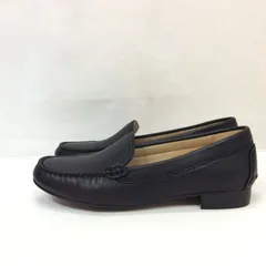 未使用☆REGAL worth collection リーガル ワースコレクション モカシン ローファー 23.5cm ブラック レザー