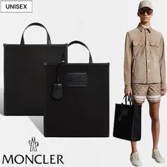 【定価169,400円(税込)】MONCLER  モンクレール　 クラシックなバッグをキャンバス素材で進化させた！実用性に気品をプラスしたアクセサリーストラップ付きALANAHAトートバッグ ALANAH TOTE BAG 国内正規品/モンクレールジャパン 鞄