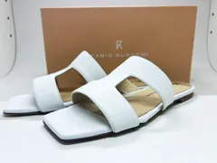 fabio rusconi ファビオルスコニ サンダル 白 ホワイト S-6312 size38 24.5cm M519