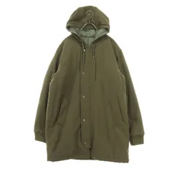 美品 THE SHOP TK ザショップティーケー 長袖 中綿コート XL ブラウン メンズ 古着