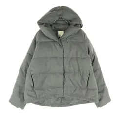 earth music&ecology アースミュージックアンドエコロジー 長袖 中綿ジャケット M グレー レディース 古着